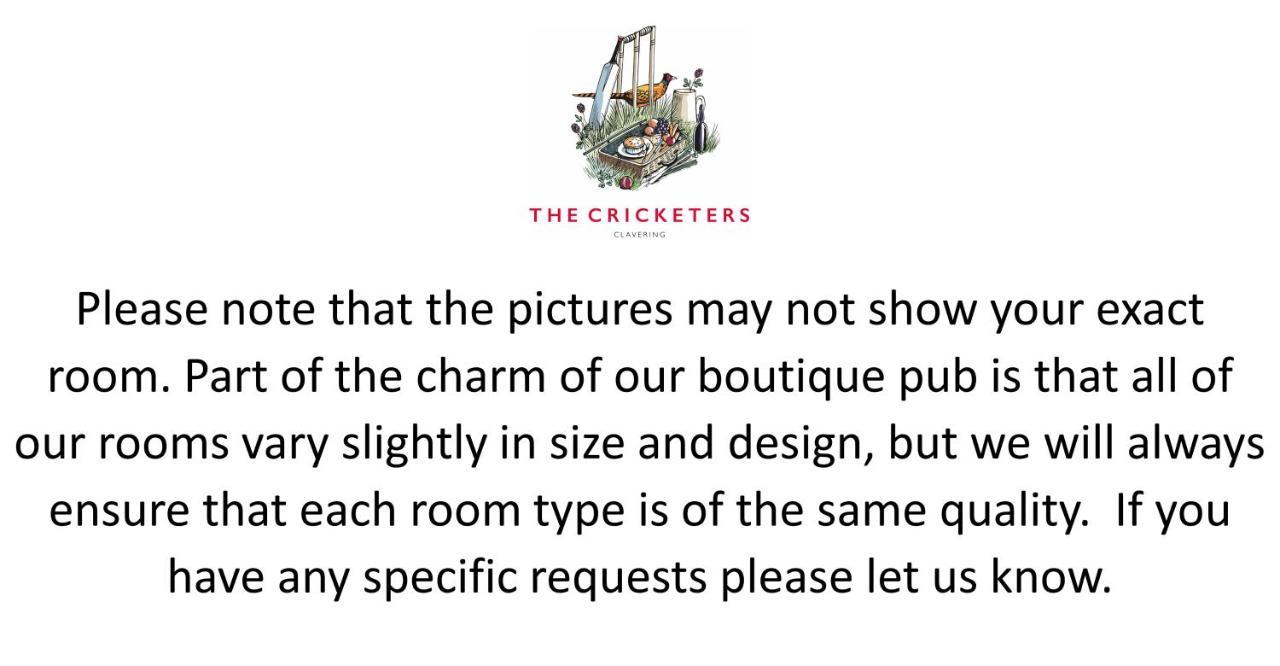 The Cricketers Clavering Exterior photo